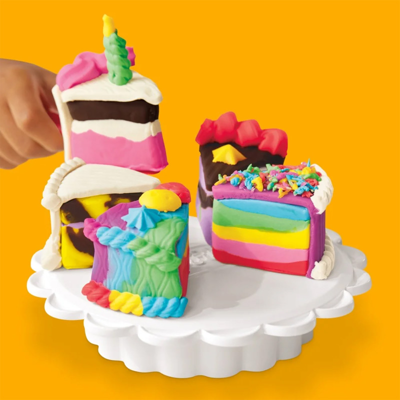 Play-Doh Zestaw Tęczowy Piernik Pieczenie Ciast