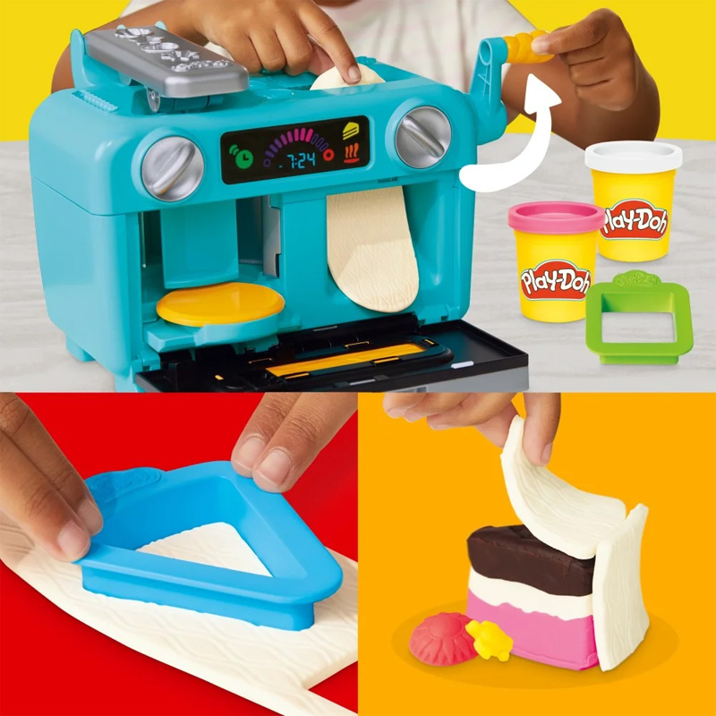 Play-Doh Zestaw Tęczowy Piernik Pieczenie Ciast