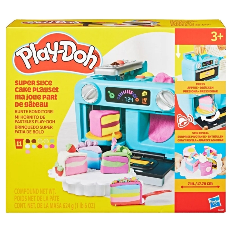 Play-Doh Zestaw Tęczowy Piernik Pieczenie Ciast