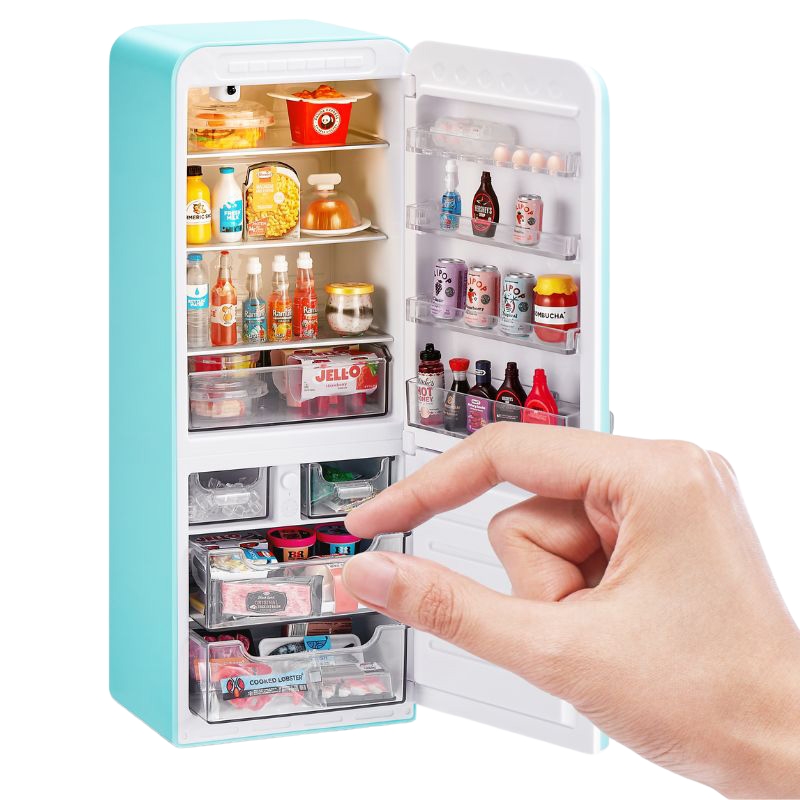 Zestaw Zuru Mini Brands Fill The Fridge Zestaw Mini Lodówka + Kula Kapsuła