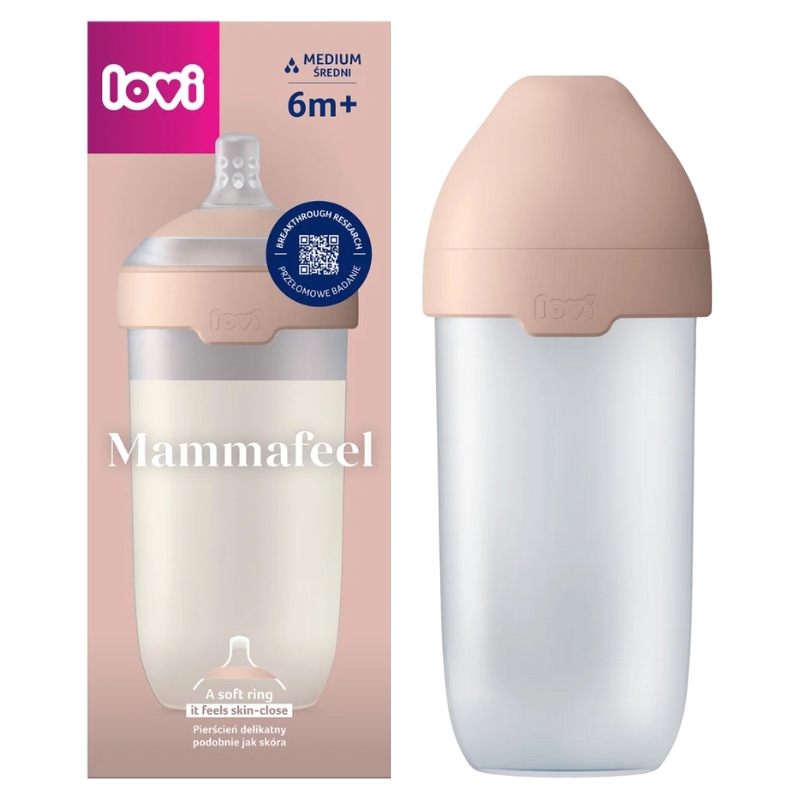 Butelka Antykolkowa Dla Dzieci LOVI Mammafeel 330 ml