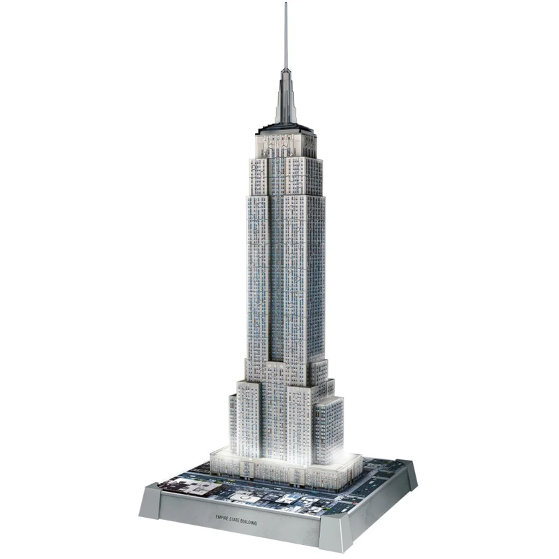 Ravensburger Puzzle 3D Empire State Building Iconics LED Nowy Jork