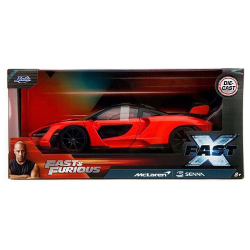 Jada Fast & Furious Szybcy I Wściekli Auto Pojazd McLaren Senna SRT Hellcat 2021 Model 1:24 