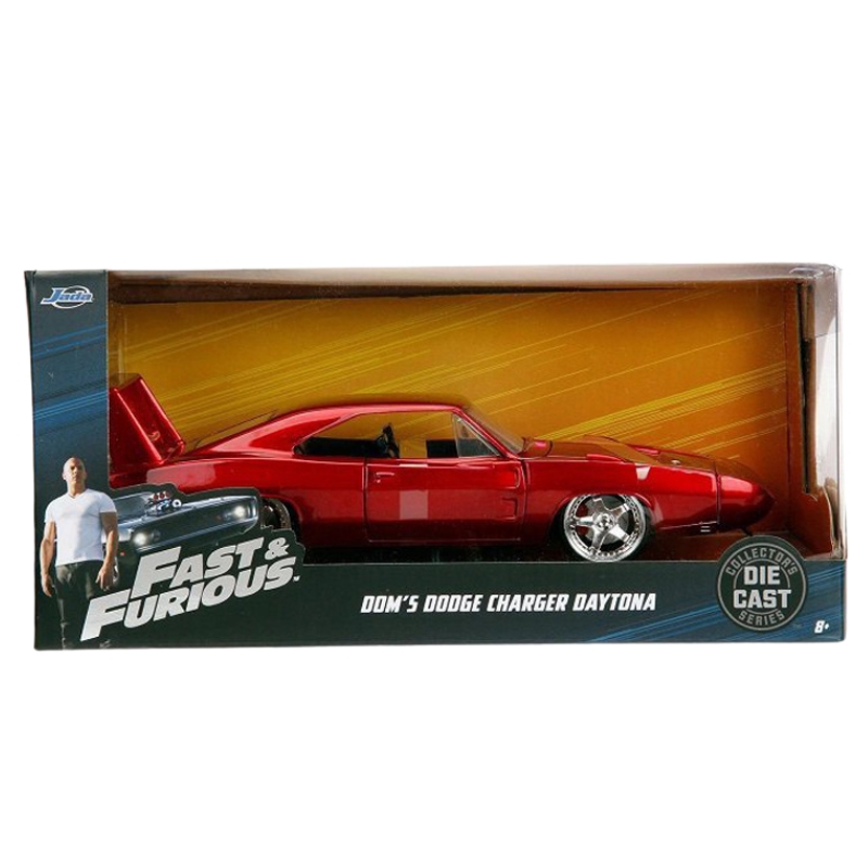 Jada Fast & Furious Szybcy I Wściekli Auto Pojazd Dodge Charger Daytona 1969 Model 1:24 