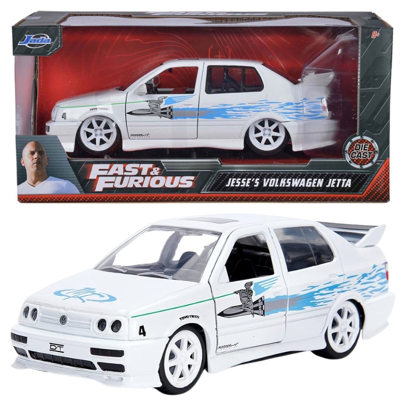 Jada Fast & Furious Szybcy I Wściekli Auto Pojazd Volkswagen Jetta 1995 Model 1:24