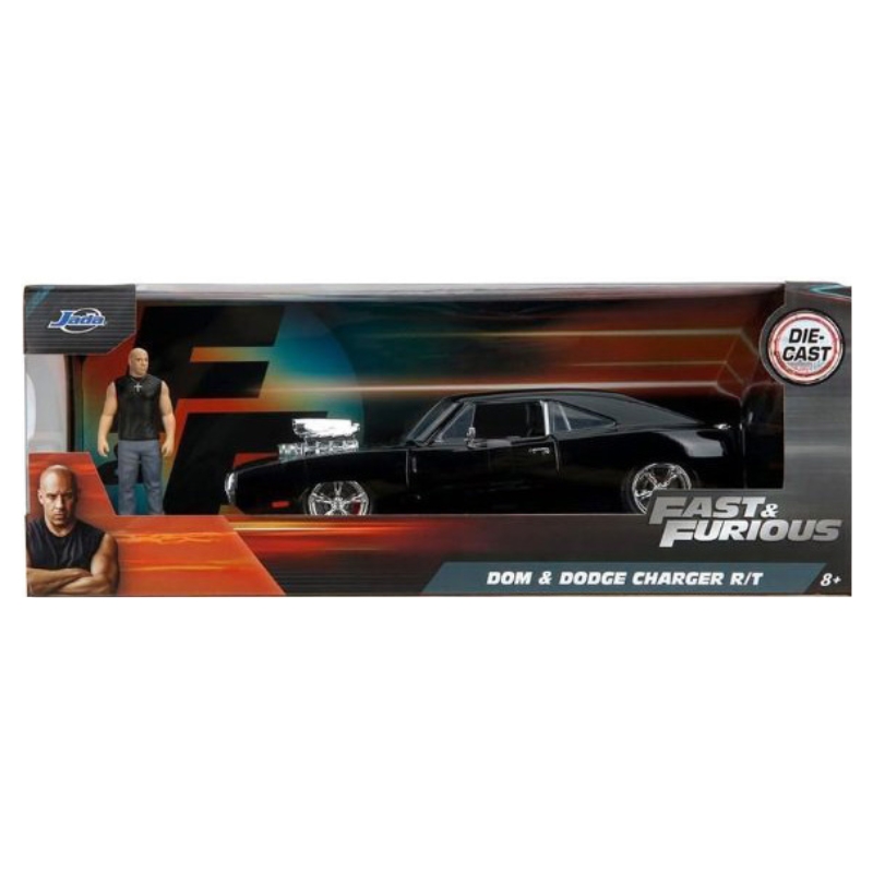 Jada Fast & Furious Szybcy I Wściekli Auto Pojazd Dodge Charger 1970