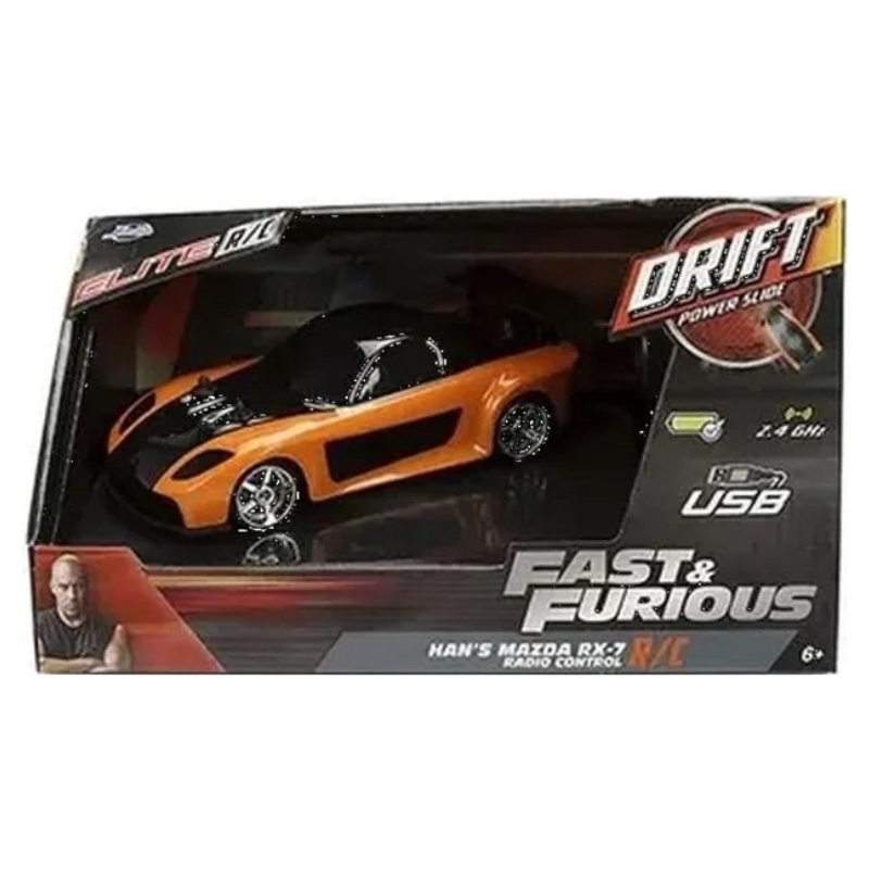 Jada Fast & Furious Szybcy I Wściekli Auto Pojazd Zdalnie Sterowany RC Drift Mazda