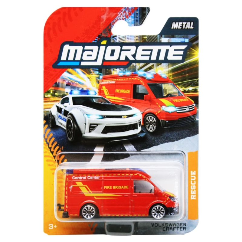 Majorette Rescue SOS Pojazdy Ratownicze Pojazd Autko Samochodzik Model
