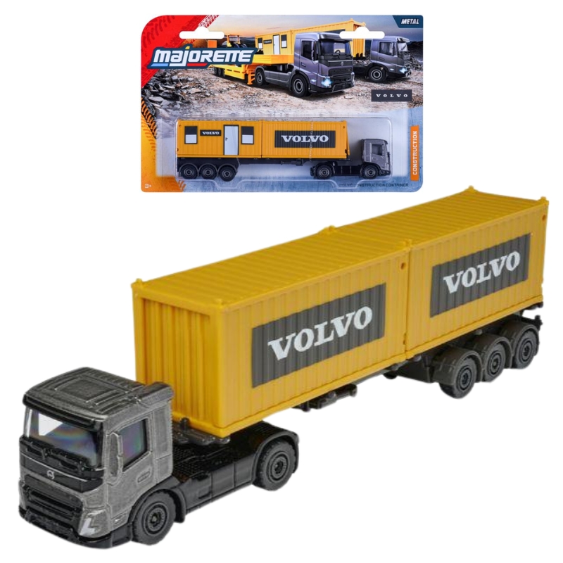 Majorette Volvo Construction Transporter Pojazdy Budowlane Pojazd Autko Samochodzik