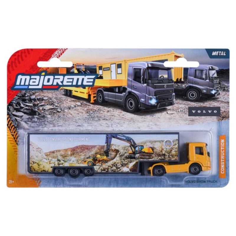 Majorette Volvo Construction Transporter Pojazdy Budowlane Pojazd Autko Samochodzik