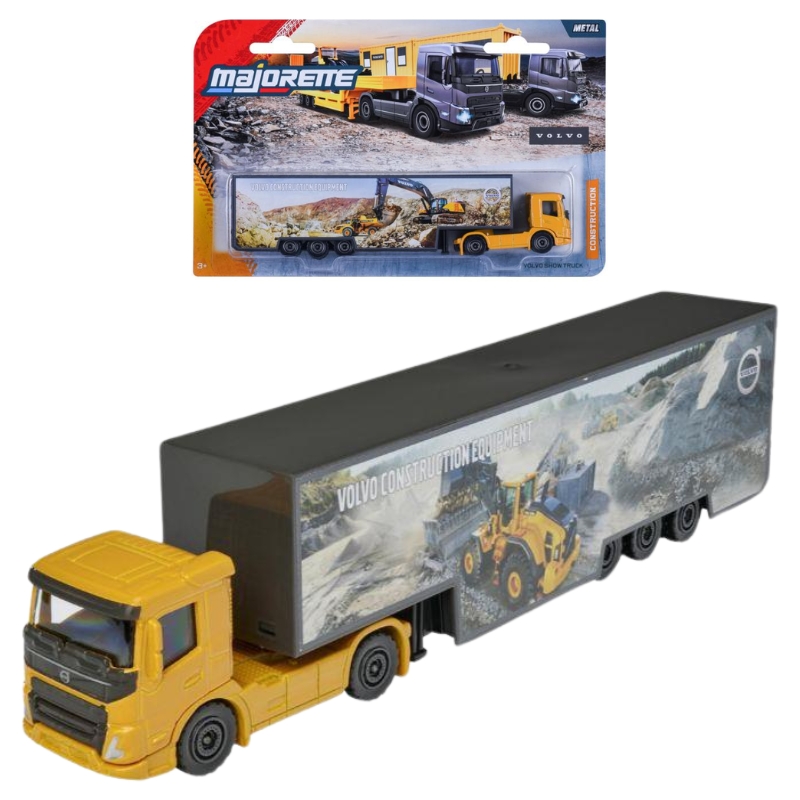 Majorette Volvo Construction Transporter Pojazdy Budowlane Pojazd Autko Samochodzik