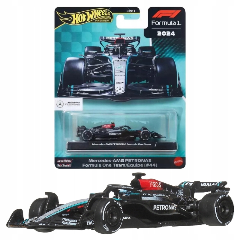 Hot Wheels Premium Formuła 1 1:64 Mercedes AMG #44