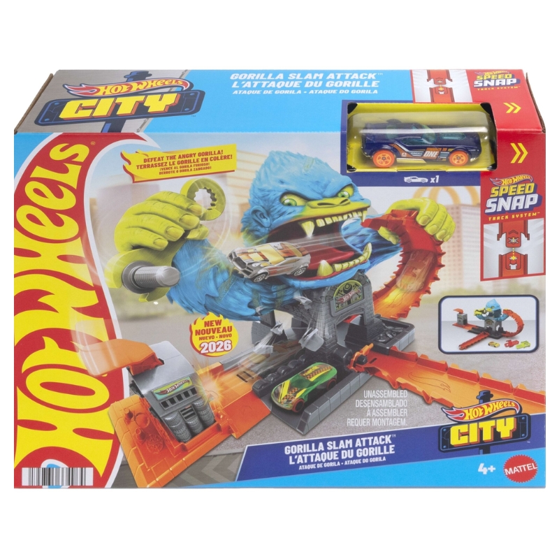Hot Wheels City Zestaw Komisariat Policji + Autko