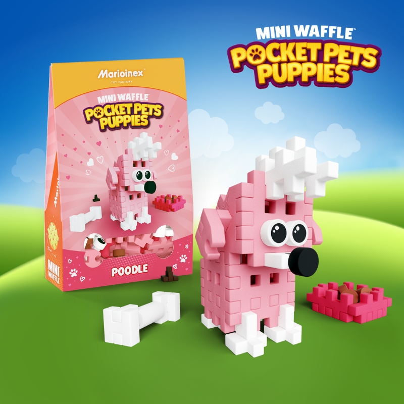 Marioinex Mini Waffle Klocki Konstrukcyjne 