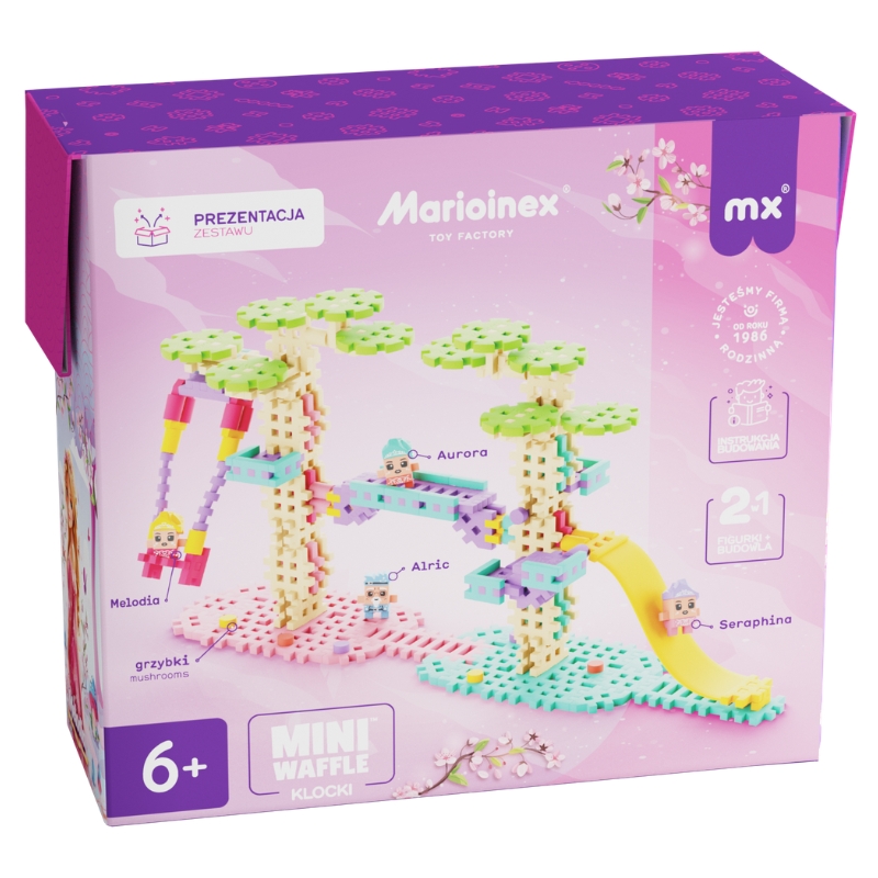 Marioinex Mini Waffle Princess Klocki Konstrukcyjne 