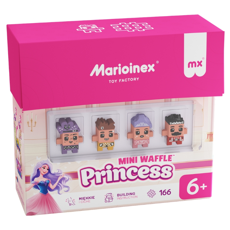 Marioinex Mini Waffle Princess Klocki Konstrukcyjne Zamek Księżniczki