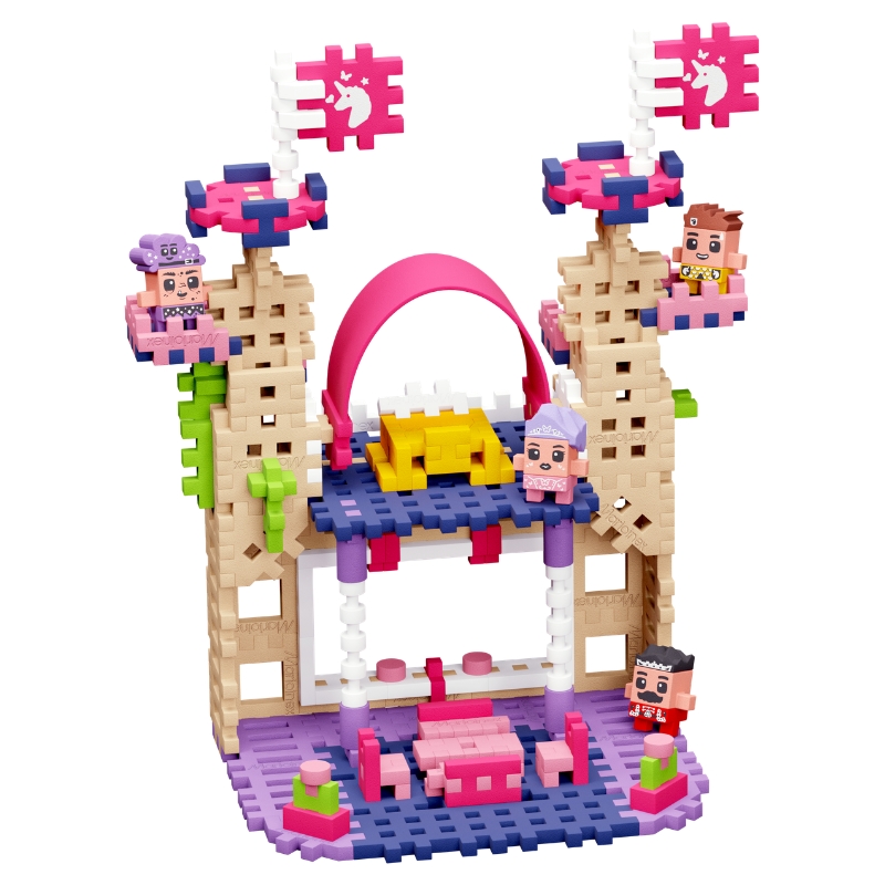Marioinex Mini Waffle Princess Klocki Konstrukcyjne Zamek Księżniczki