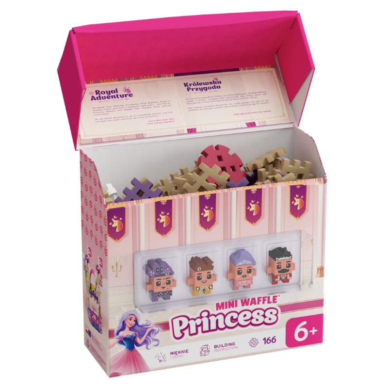 Marioinex Mini Waffle Princess Klocki Konstrukcyjne Zamek Księżniczki