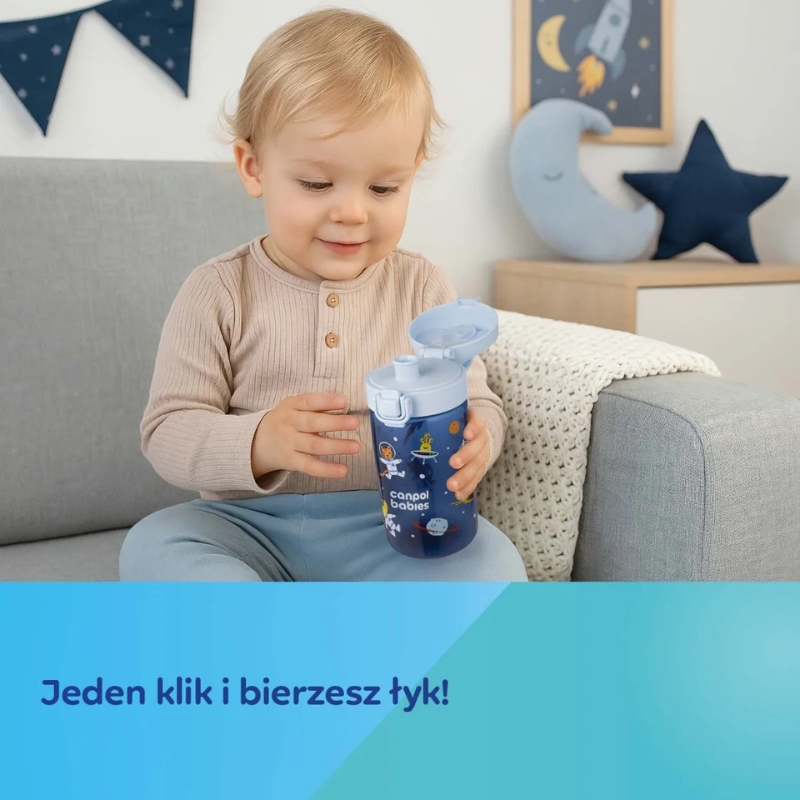 Canpol Babies Bidon Na Wodę Dla Dzieci 400ml Junior 