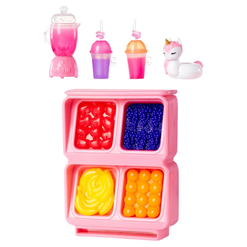 Rainbow High Littles Zestaw Mały Basen z Akcesoriami i Lalką Blush Parker 6+