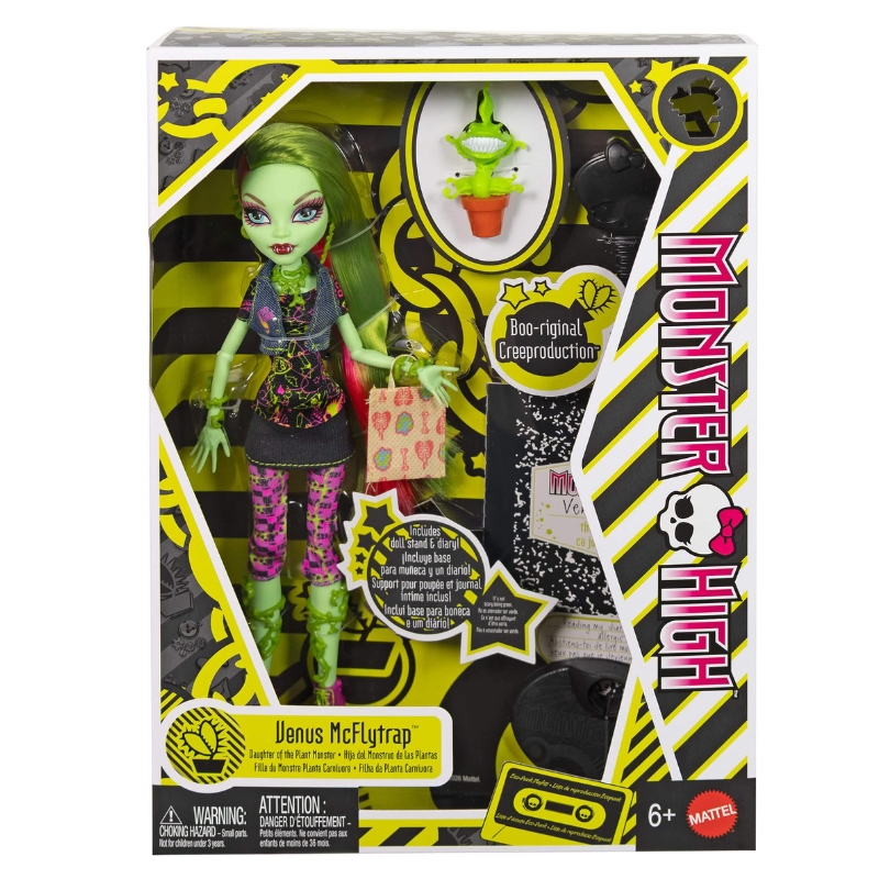 Monster High Boo-riginal Creeproduction Lalka Kolekcjonerska Venus McFlytrap