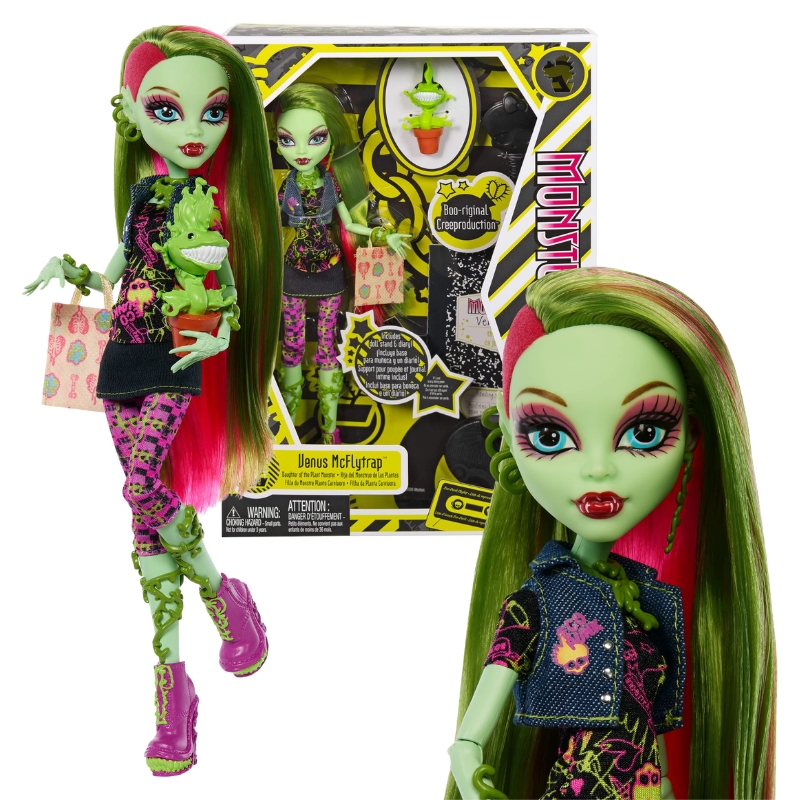 Monster High Boo-riginal Creeproduction Lalka Kolekcjonerska Venus McFlytrap