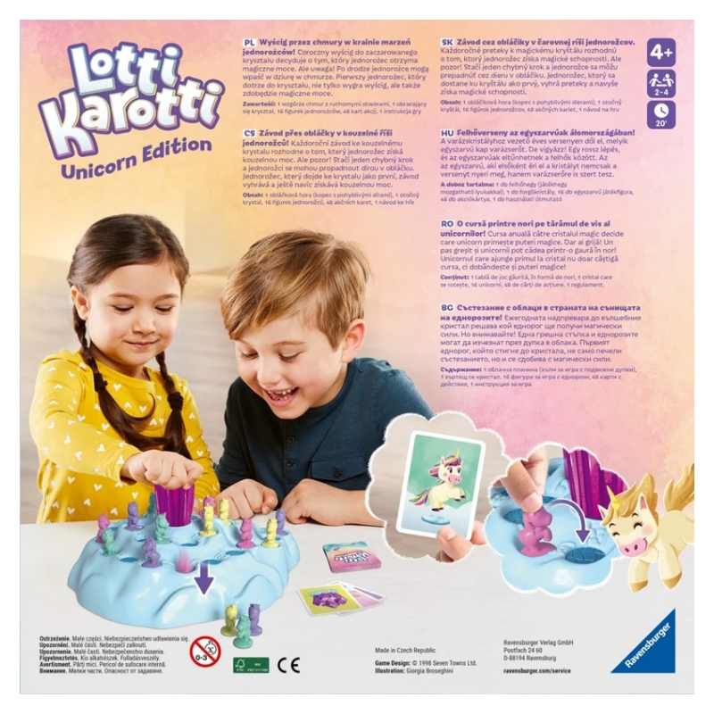 Ravensburger Gra Zręcznościowa Lotti Karotti Unicorn Edition