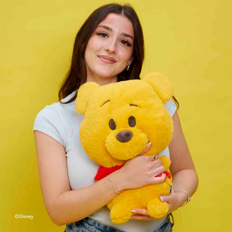 Disney Huggables Maskotka Kubuś Puchatek Pluszak Pluszowa Zabawka Miękki Przytulanka 35cm 0m+ 