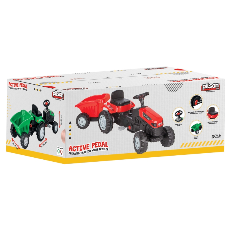 Jeździk Traktor Na Pedały