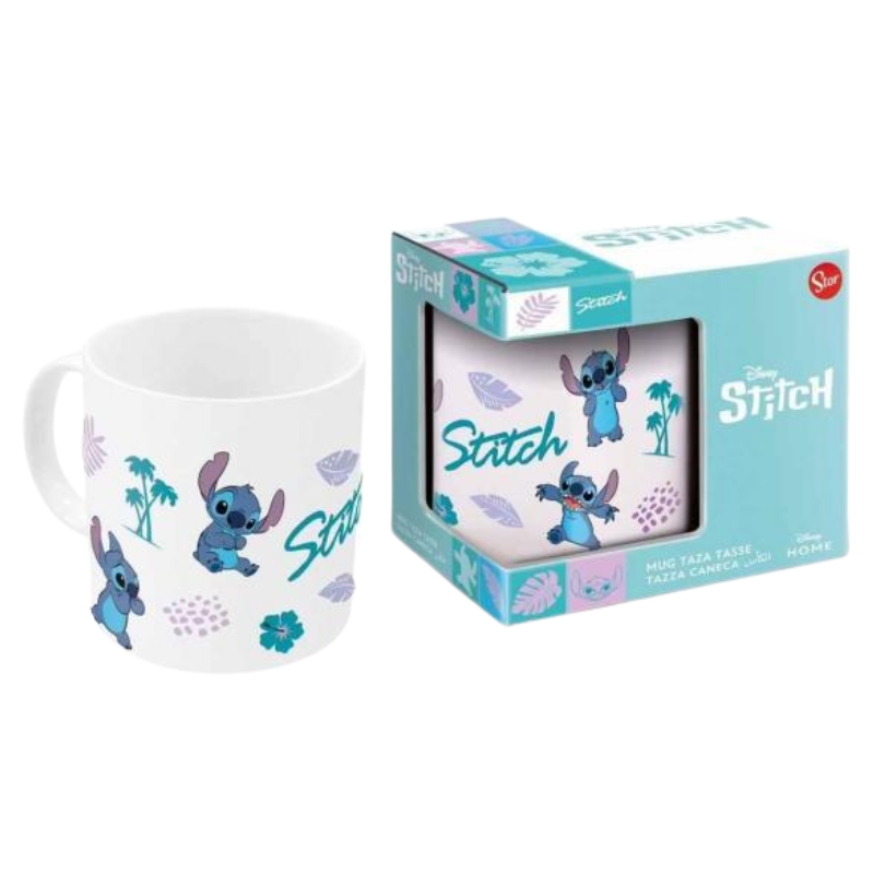 Stor Kubek Ceramiczny Stitch Dla Dzieci W Opakowaniu 325ml