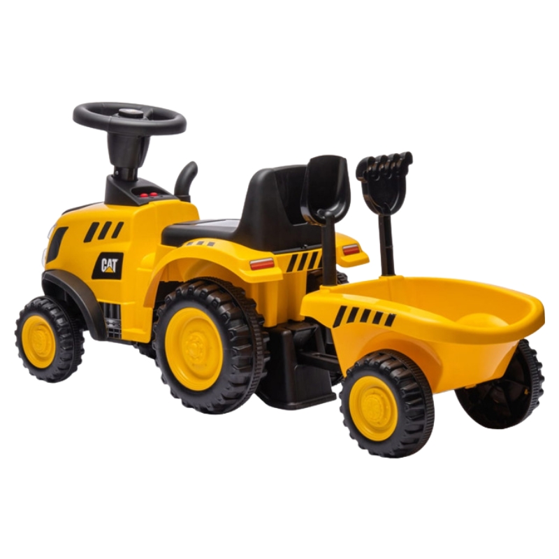 Milly Mally Cat Pojazd Dla Dzieci Jeździk Traktor Z Przyczepą Interaktywny