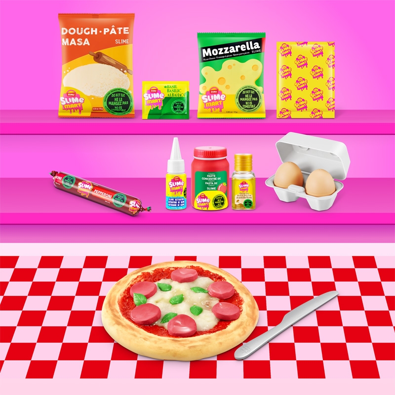 Zestaw Kreatywny Slime Mart Pizza