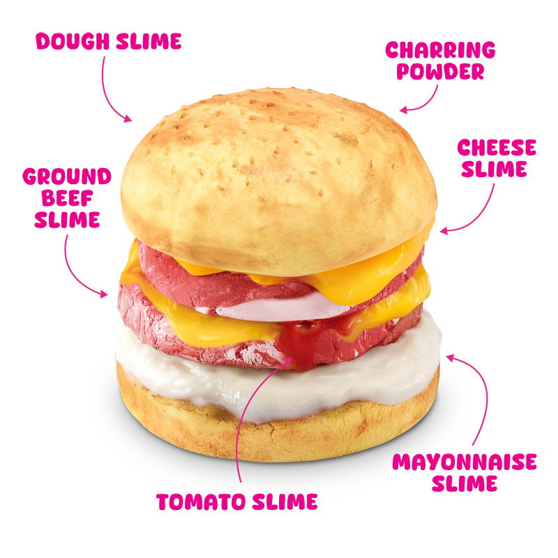 Zestaw Kreatywny Slime Mart Burger