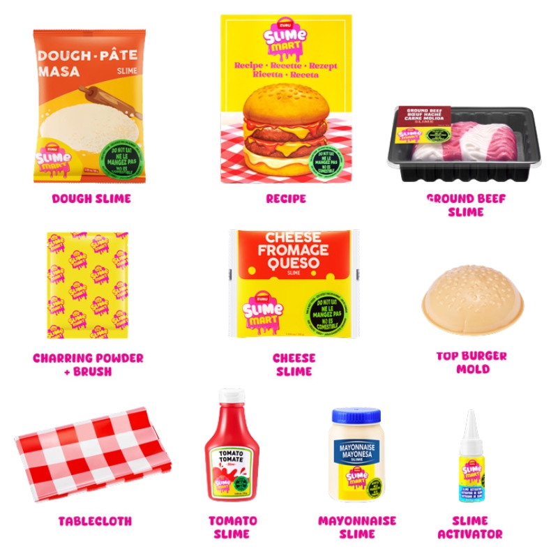 Zestaw Kreatywny Slime Mart Burger
