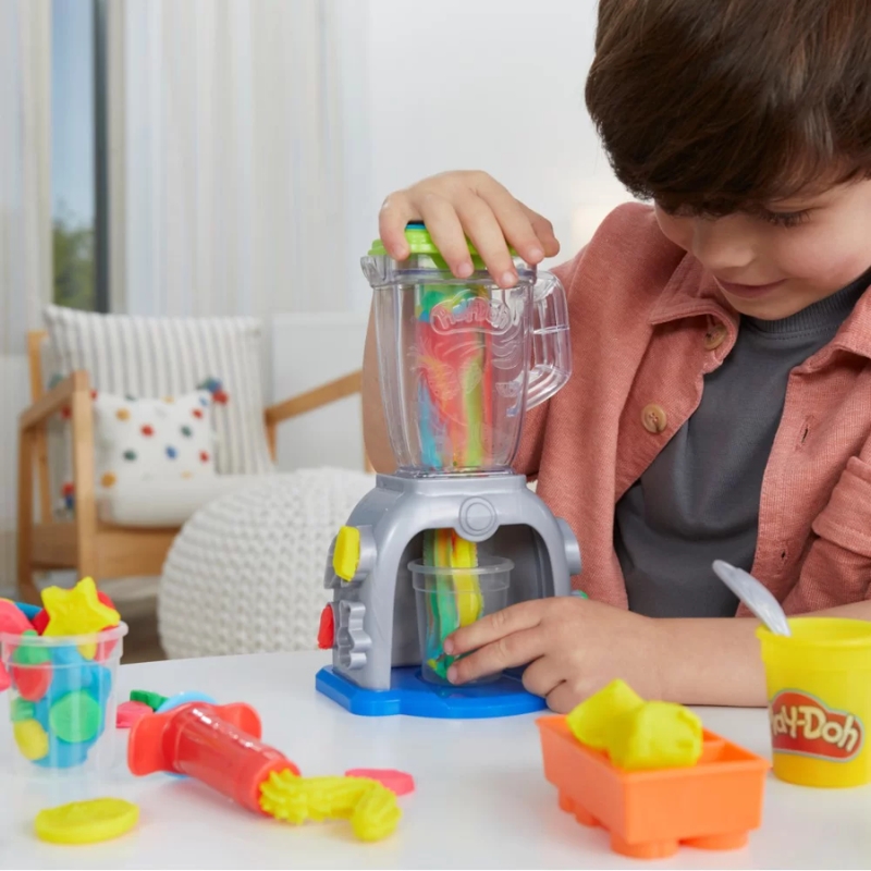 Play-Doh Ciastolina Blender do Smoothie Zestaw Ciastoliny Akcesoria Kuchnia Kuchcik