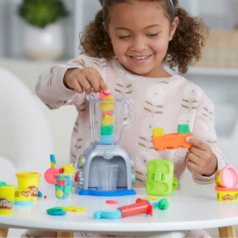 Play-Doh Ciastolina Blender do Smoothie Zestaw Ciastoliny Akcesoria Kuchnia Kuchcik