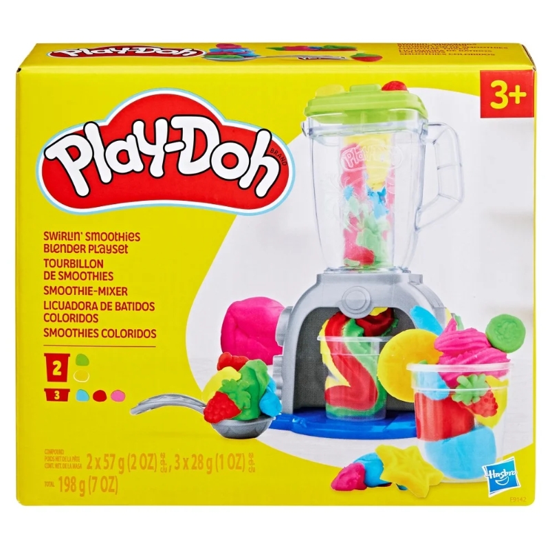 Play-Doh Ciastolina Blender do Smoothie Zestaw Ciastoliny Akcesoria Kuchnia Kuchcik