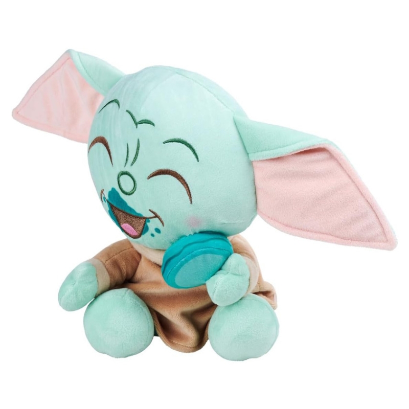 Disney Star Wars Maskotka Mandalorian Grogu Z Makaronikiem Baby Yoda Pluszowa Zabawka