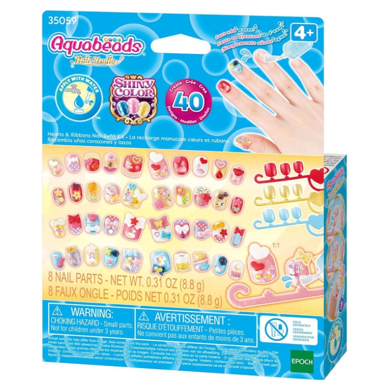 Aquabeads Serduszka i Wstążki