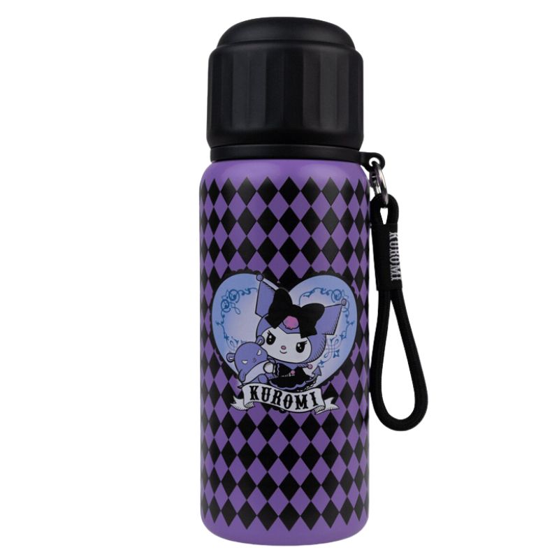  Kuromi Hugo Bidon dla dzieci 550 ml Fioletowy termos butelka termiczna