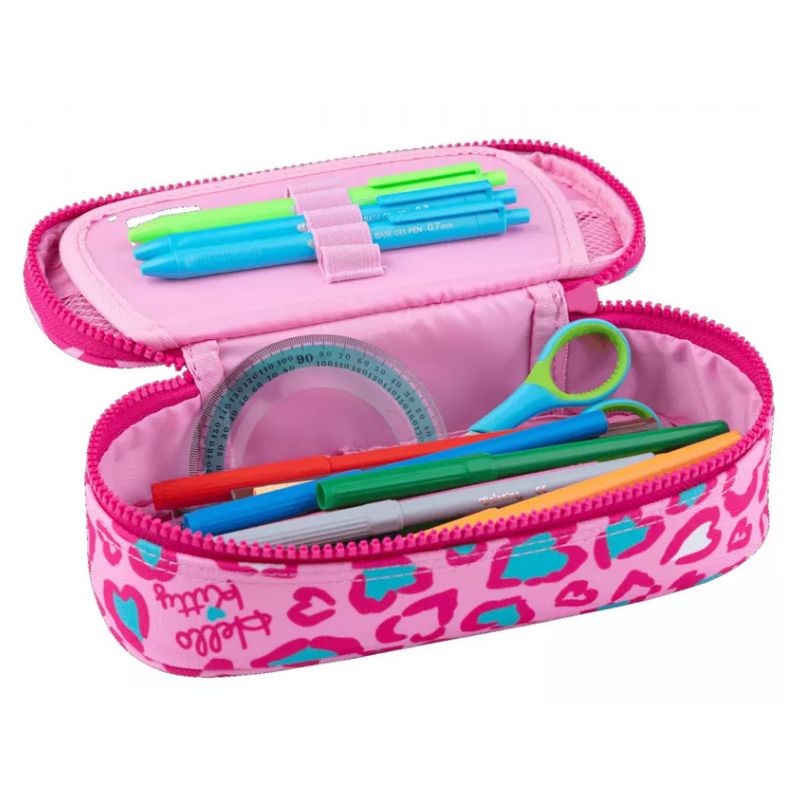 Coolpack Campus Piórnik Tuba Jednokomorowy Usztywniany Z Klapką Na Zamek Różowy Hello Kitty