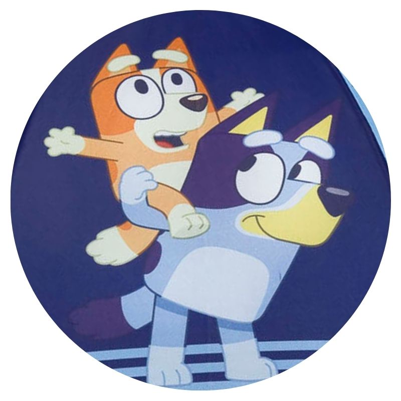 Mała Parasolka Dziecięca Parasol Automatyczny Niebieski Pies Bluey Dla Dzieci 3+