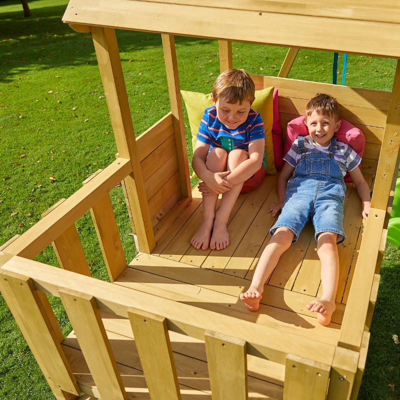 Drewniany Balkon Do Rozbudowy Wieży TP Treehouse