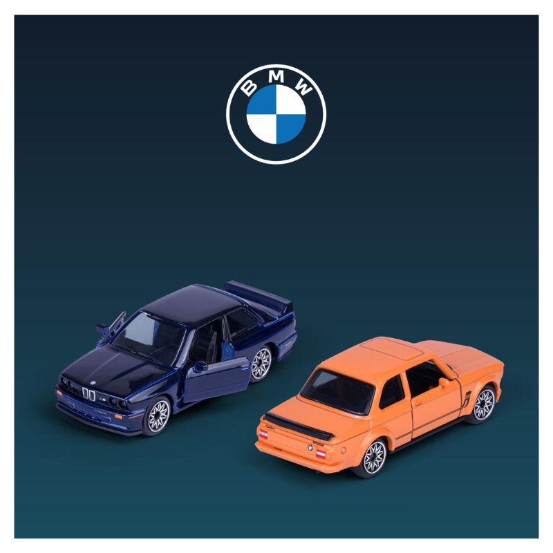 Majorette Pięciopak Autek Kolekcjonerskich Autka BMW Samochodziki Resoraki 5-Pak Zestaw Prezentowy