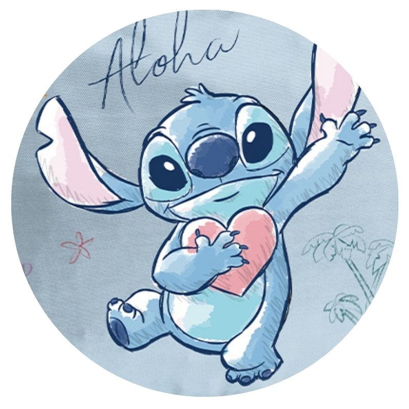 Paso Saszetka Na Telefon Torebka Na Szyję Na Sznurku Podręczna Stitch Aloha Niebieski