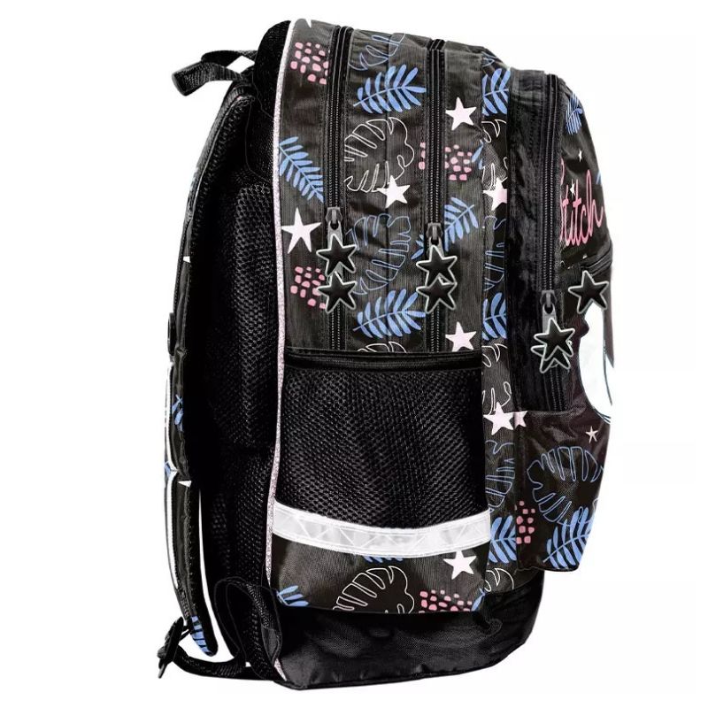 Paso Plecak Szkolny Młodzieżowy Do Szkoły Dwukomorowy Duży Pojemny Odblaski A4 Stitch Aloha Little Dreamer