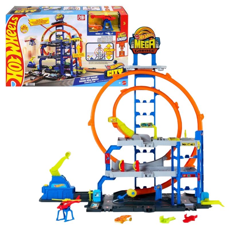 Hot Wheels City Tor Mega Garaż Parking