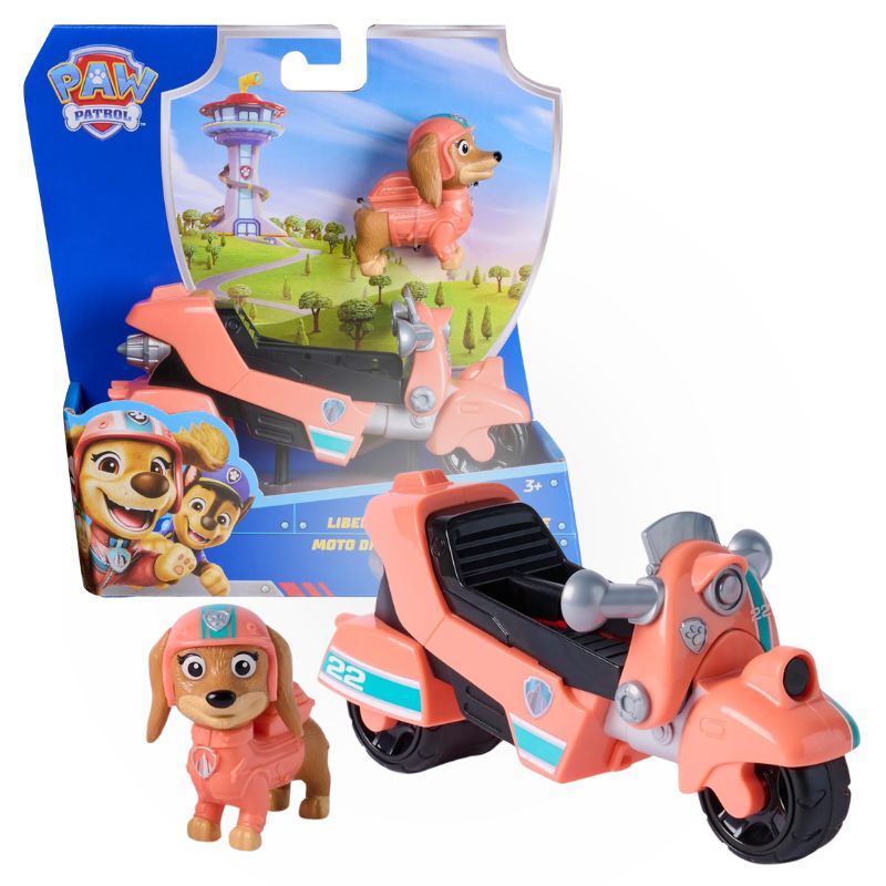Zabawka Psi Patrol Liberty Paw Patrol Pojazd Z Figurką Zestaw Dla Dzieci Figurka
