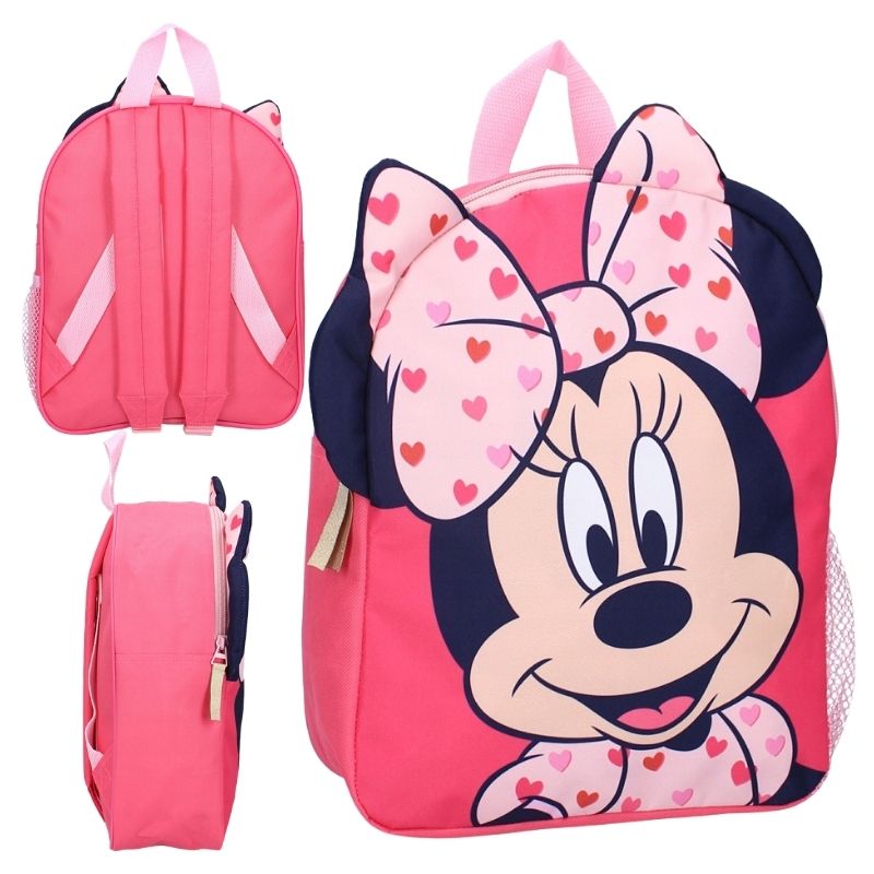 Plecak Dla Dziewczynki Myszka Minnie Przedszkolny Mały 3d Dziecięcy Plecaczek Dla Dziecka Szkolny
