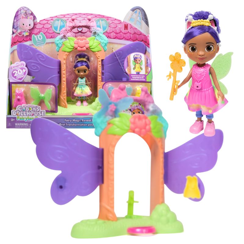 Koci Domek Gabi Zestaw Lalka Wróżkowa Gabi Transformacja Wróżki Spin Master 3+ 